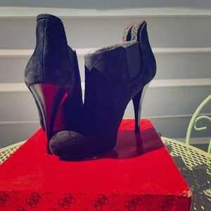 Guess bootie heels